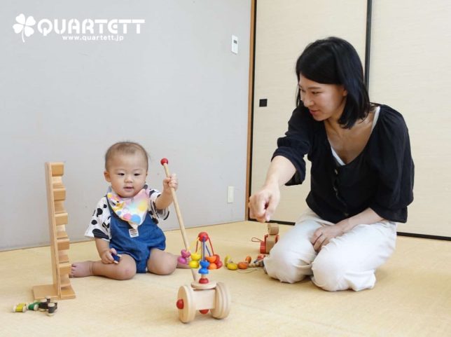 カルテット幼児教室_おもちゃ_親子教室